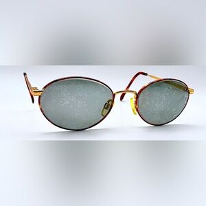 LC Basics 704 Tortoise Gold Oval Sunglasses Frames Only